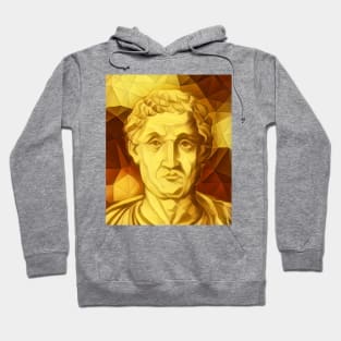 Anicius Manlius Severinus Boethius Golden Portrait | Boethius Artwork 9 Hoodie